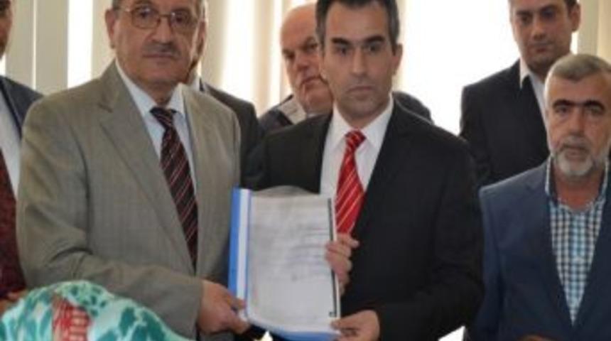 Abdullah Beh&ccedil;et Ersan Aday Adaylık Başvurusu Yaptı