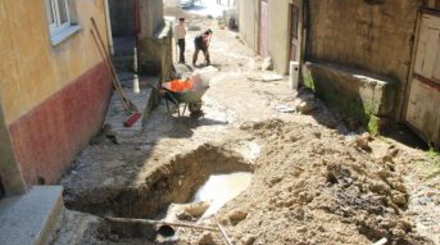 Kanalizasyon sorunu &ccedil;&ouml;z&uuml;ld&uuml;