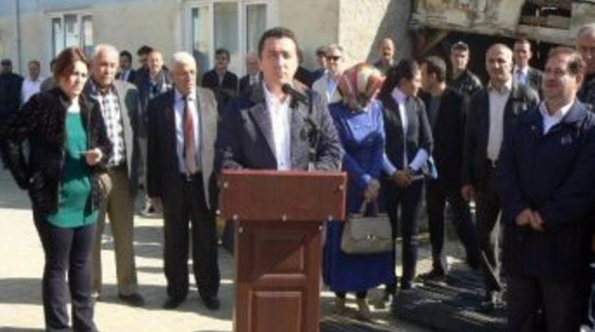 Boz&uuml;y&uuml;k&rsquo;te Mahalle Konağının Temeli Atıldı