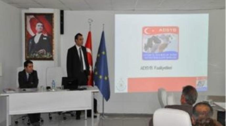 Aydın&rsquo;da Damızlık Sığır Yetiştiricileri Birliği &Uuml;yeleri&rsquo;ne Hibe Destekleri Anlatıldı