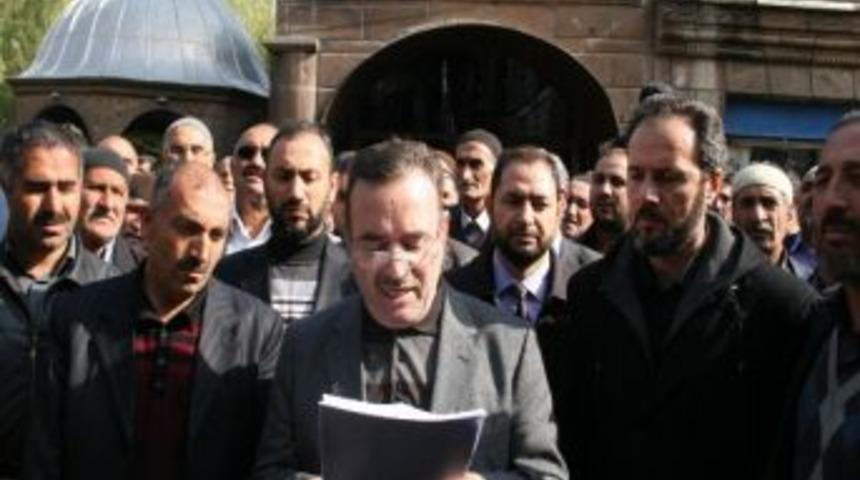 Iğdır Din G&ouml;revlileri Derneği'nden Caferi Raporu Mitingine Tepki