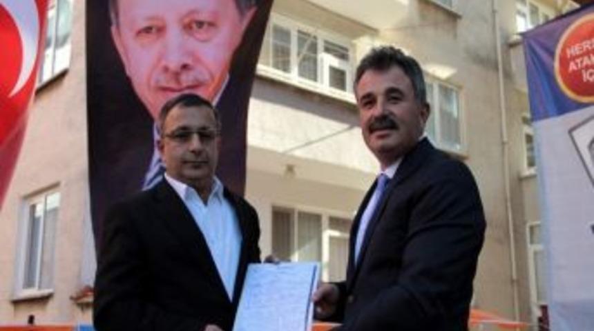 Turan &Ccedil;akır, Atakum Belediyesi'ne Aday Adaylığını A&ccedil;ıkladı