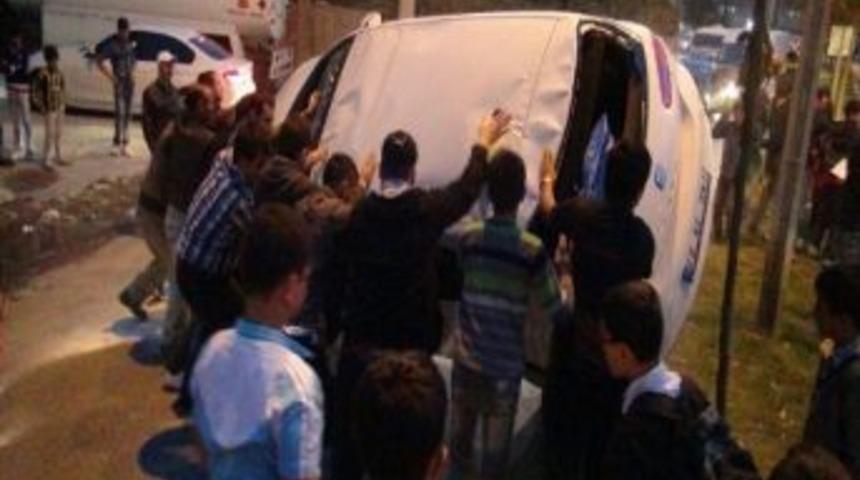 Takla Atan Aracı &Ccedil;ocuklar Yoldan Kaldırdı