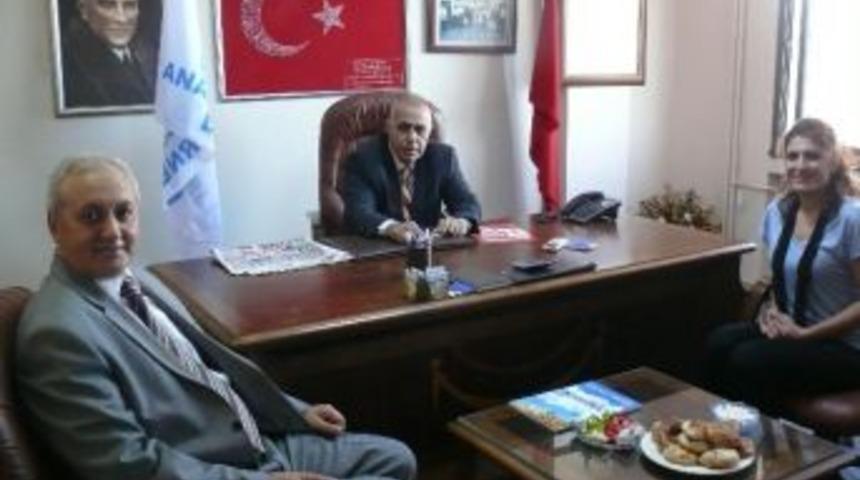Mhp'li Mehmet Toptaş, Anadolu Birliği'ni Ziyaret Etti