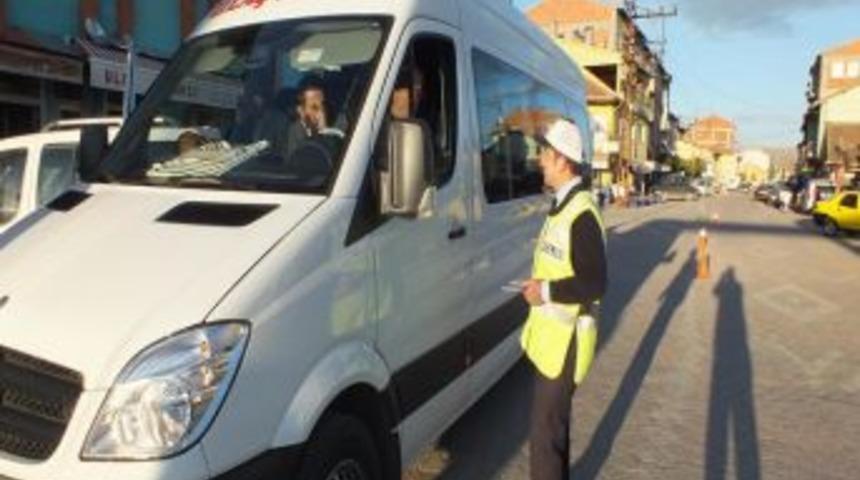 Ulaş'ta Trafik Denetimi