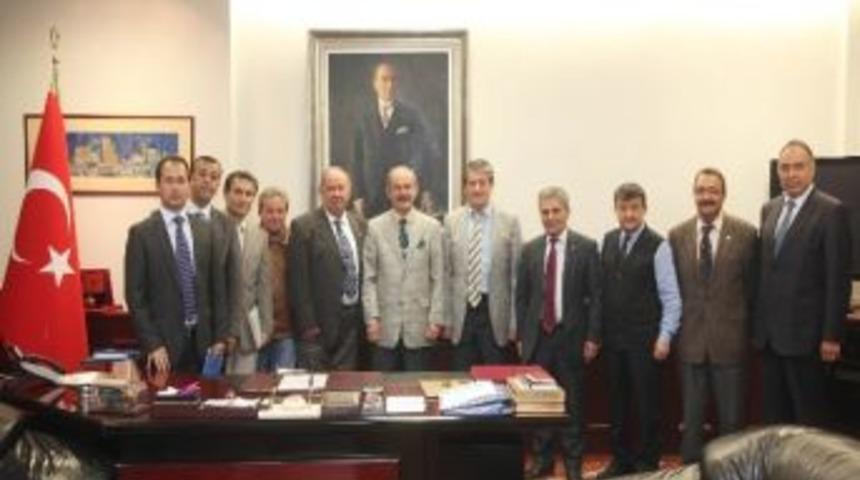 İl&ccedil;e Dernekleri Platformu&rsquo;ndan B&uuml;y&uuml;kerşen&rsquo;e Ziyaret