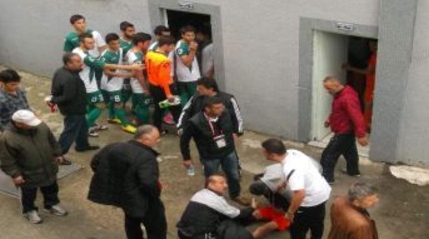 Trabzon&rsquo;da Amat&ouml;r K&uuml;me Ma&ccedil;ında Olay