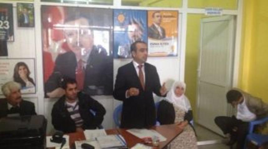 Ak Parti&rsquo;li İ&ccedil;ten Dicle Danışma Meclisi Toplantısına Katıldı