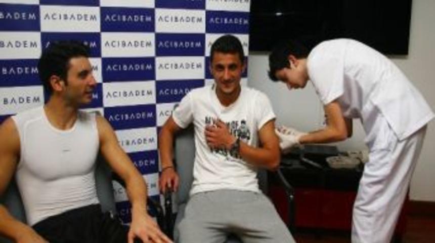 Beşiktaşlı Futbolcular Grip Aşısı Oldu