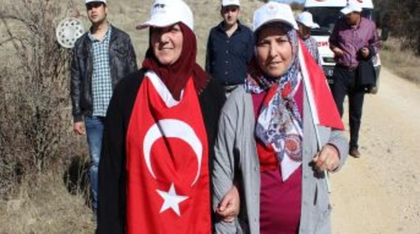 &Ccedil;ankırı'da 5. İstiklal Yolu Y&uuml;r&uuml;y&uuml;ş&uuml; Yapıldı