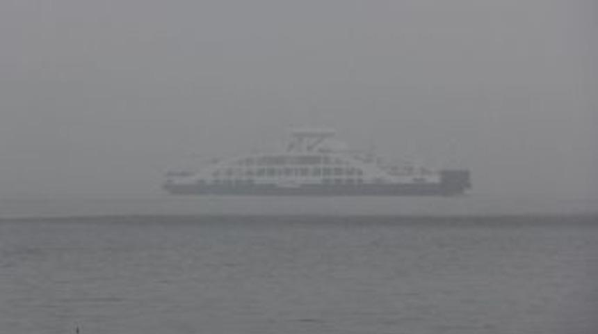 Çanakkale Boğazı’nda Sis