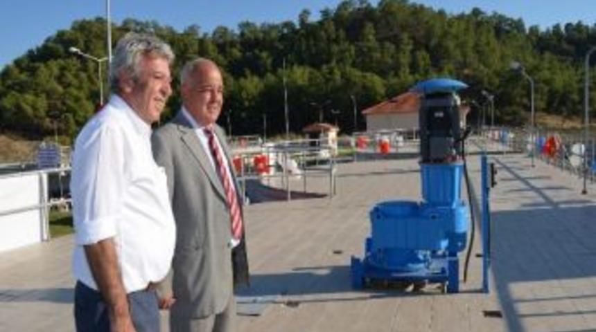 Ortaca Arıtma Tesisini &Uuml;mit Besen İle A&ccedil;tı