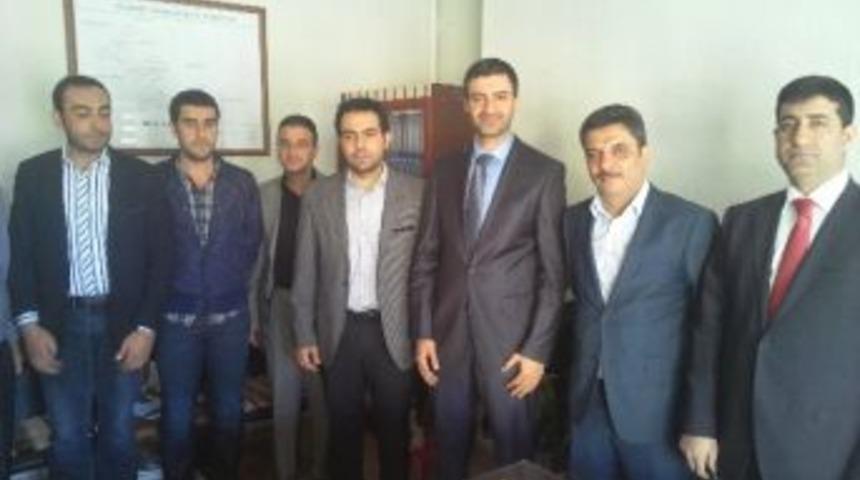 Sinanoğlu Akparti Artuklu İl&ccedil;e Başkanını Ziyaret Etti