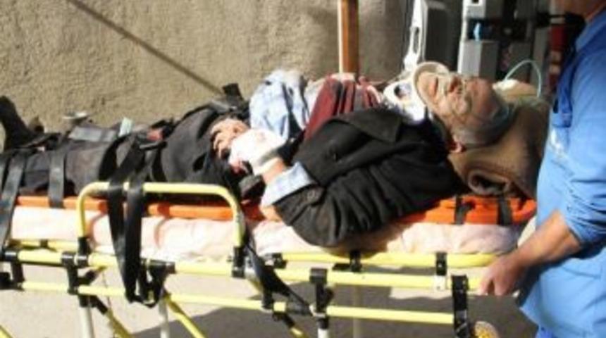 Mezarlığa Giderken Atv İle Kaza Yapan Yaşlı Adam Ağır Yaralandı