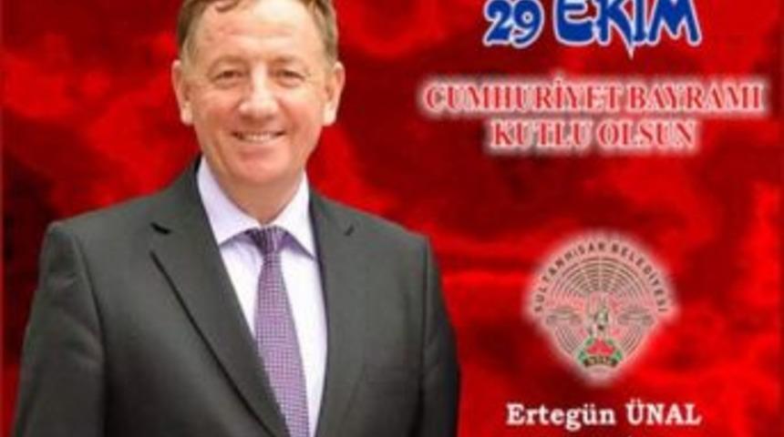 Başkan Erteg&uuml;n &Uuml;nal'ın Cumhuriyet Bayramı Mesajı