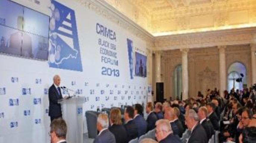 Kırım&rsquo;da 4. Uluslararası Karadeniz Ekonomik Forumu&rsquo;na Destek