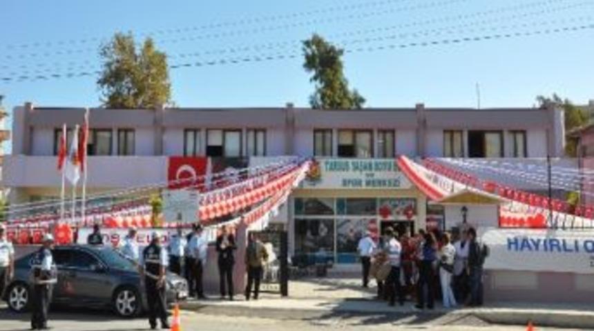 Tarsus Belediyesi Yaşam Boyu Eğitim Ve Spor Merkezi T&ouml;renle A&ccedil;ıldı