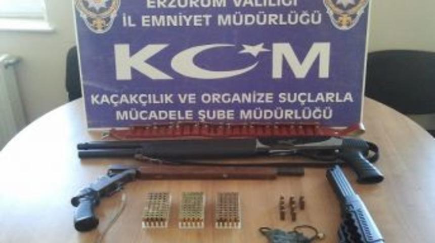 Erzurum Polisinden Su&ccedil; Şebekelerine Darbe