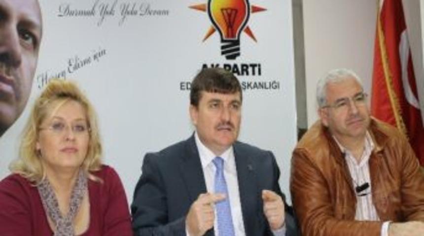 Ak Parti Edirne İl Başkanı Kahve: "cumhuriyeti Kullananlar Var"