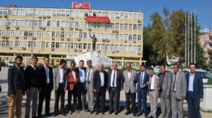 Gap Gazeteciler Birliği Cemiyeti Gebel Başkanı Kıymaz, G&uuml;ven Tazeledi