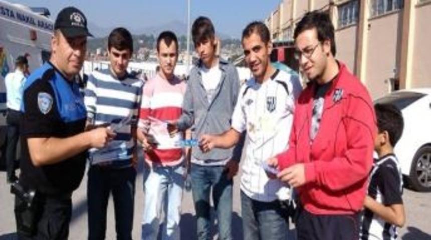 Aydın Polisi Taraftarları Bilgilendirdi