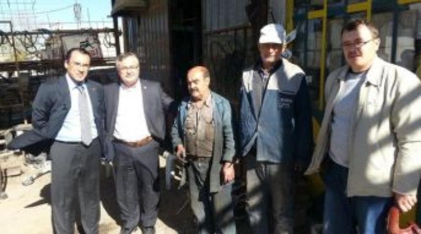 Kaymakam Gazi Kaya’dan Sanayi Esnafına Ziyaret