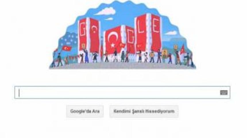 Arama Motoru &lsquo;Google&rsquo;den Cumhuriyet Bayramı Jesti