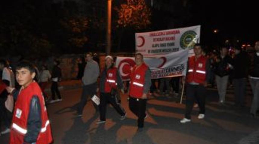 Alaplı'da en kalabalık fener alayı