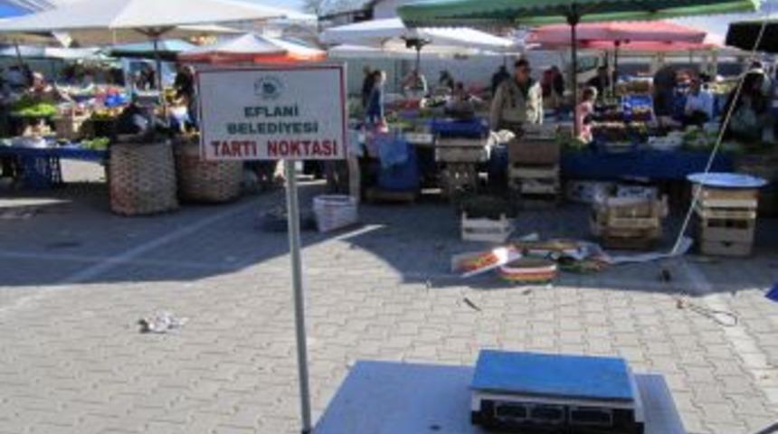 Belediyeden Pazar Yerine Elektronik Tartı Hizmeti