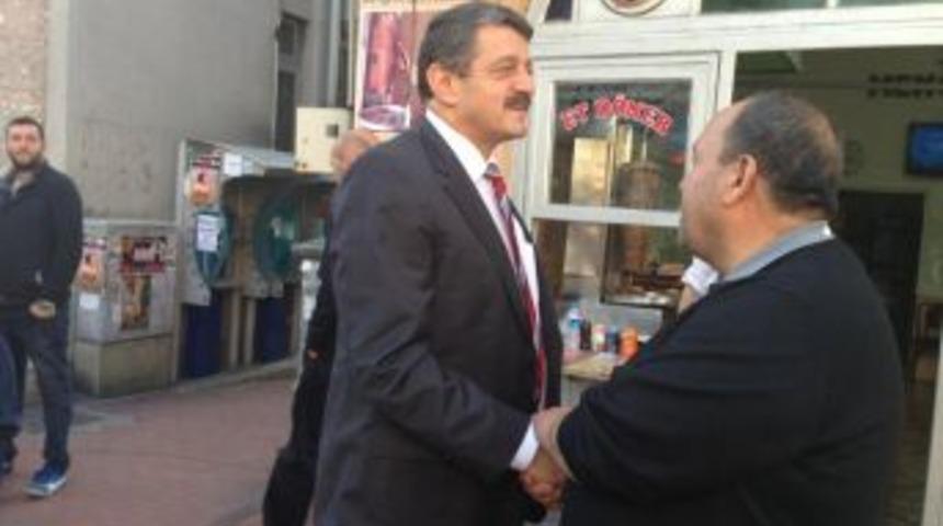 Esnaf ziyaretleri s&uuml;r&uuml;yor