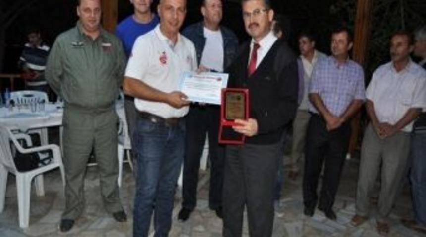 Orman Personeline Teşekk&uuml;r Belgesi