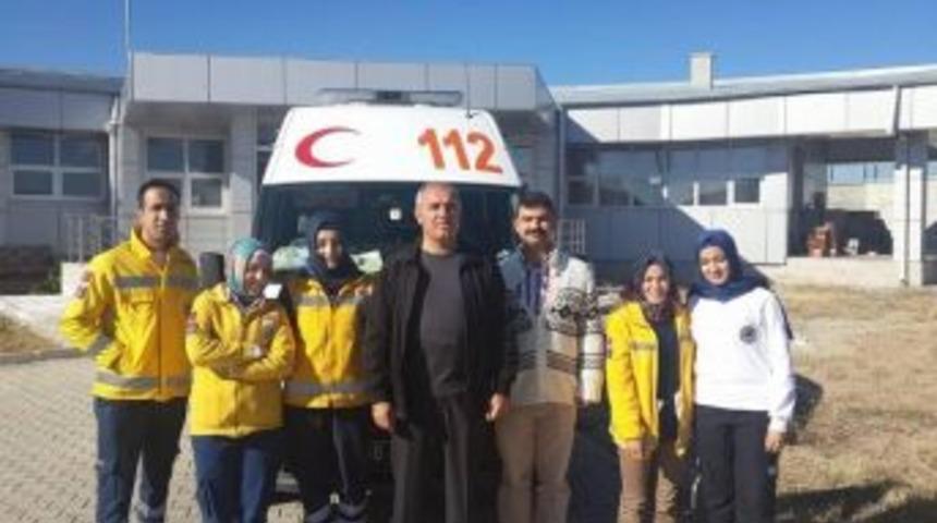 Sorgun Kaymakamı Kılı&ccedil; 112 &Ccedil;alışanlarını Ziyaret Etti