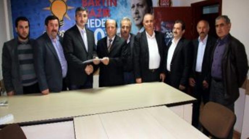 Zeki Erdoğan Ve Meclis &Uuml;yeleri Aday Adaylığı Başvurusu Yaptı