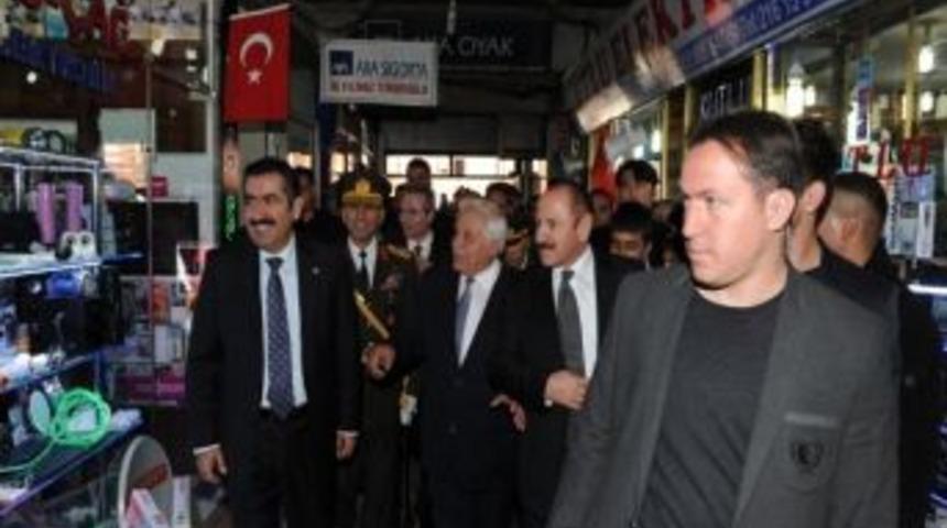 Vali Doğan&rsquo;dan Esnaf Ziyareti