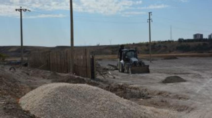 Eğri&ccedil;ayı Parkı'nın Yapımına Başlandı