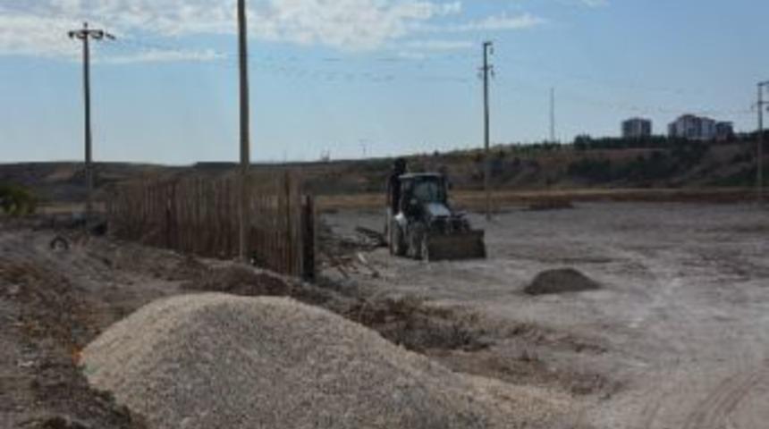 Eğri&ccedil;ayı Parkı Yapımına Başlandı