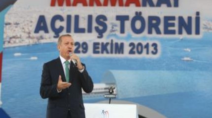 Başbakan Erdoğan: Marmaray, Insanlığın Projesidir