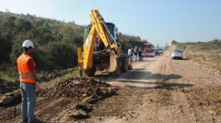 Başiskele Doğantepe'ye Doğalgaz Hattı &Ccedil;alışmaları Başladı