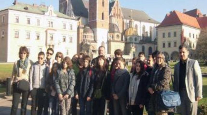 &Ouml;ğrenciler AB Projesi Kapsamında Polonya&rsquo;yı Ziyaret Etti