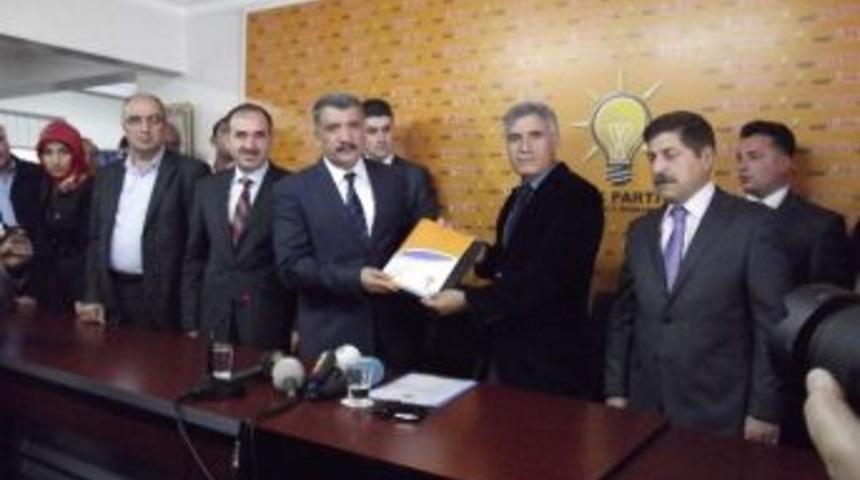 Battalgazi Belediye Başkanı Selahattin Gürkan Aday Adaylık Başvurusunu Yaptı