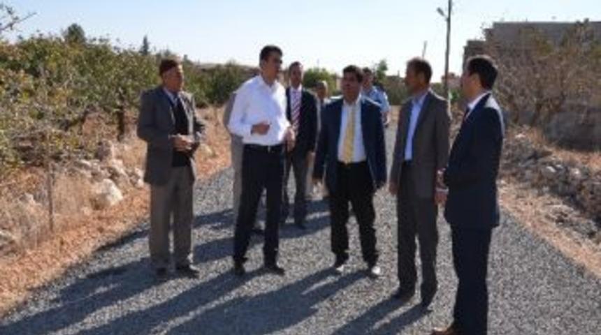 Kaymakam Keklik K&ouml;y Yollarında İncelemelerde Bulundu