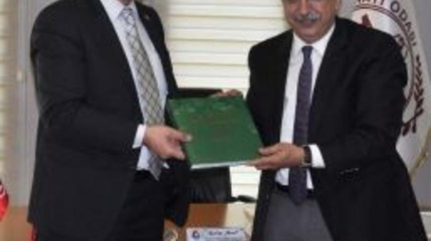 Sp Adayı Salih Berber İtso’yu Ziyaret Etti