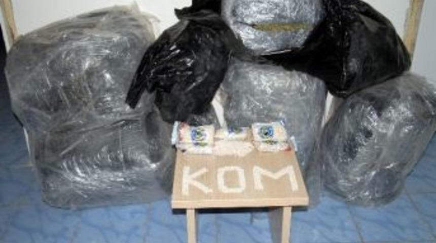 Siverek'te 65 Kilo Esrar Ve 9 Bin Adet Uyuşturucu Hap Ele Ge&ccedil;irildi