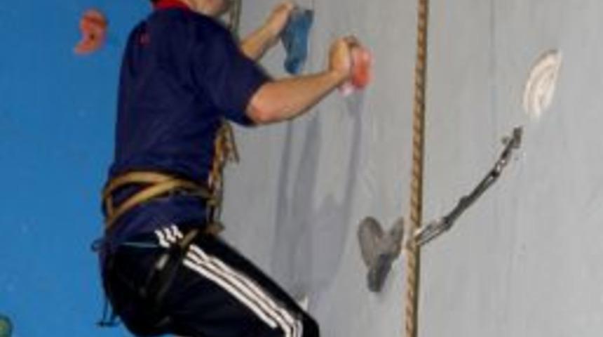 G&ouml;rme Engelli &Ouml;ğrencilerden Tırmanış Başarısı