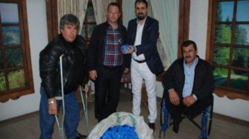 Kgc, Engelliler İ&ccedil;in 15 Bin Mavi Kapak Topladı