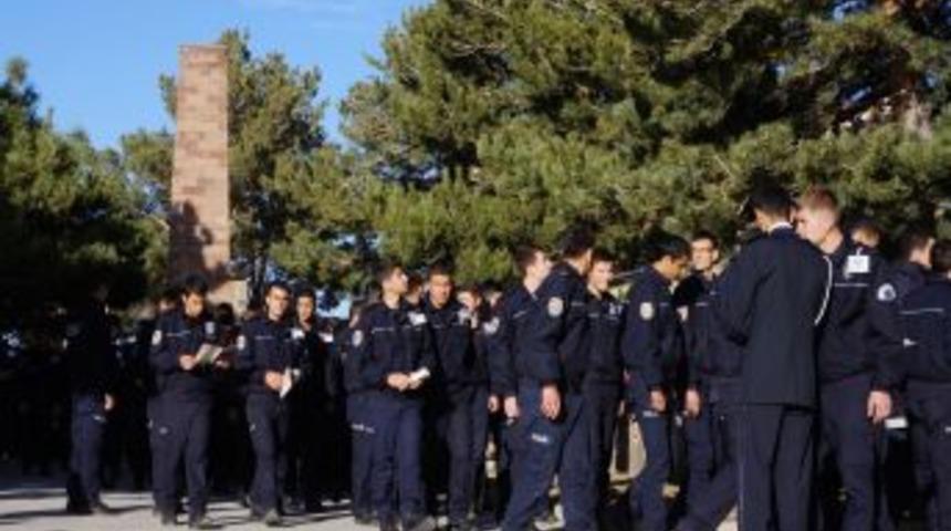 Polis Adayları Nene Hatun'un Kabrini Ziyaret Etti