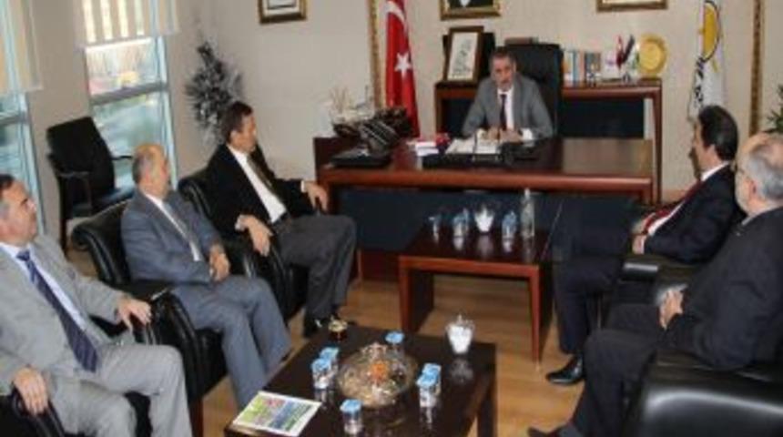 Gana Dostluk Ve Yardımlaşma Derneği'nden Başkan K&ouml;ktaş'a Ziyaret