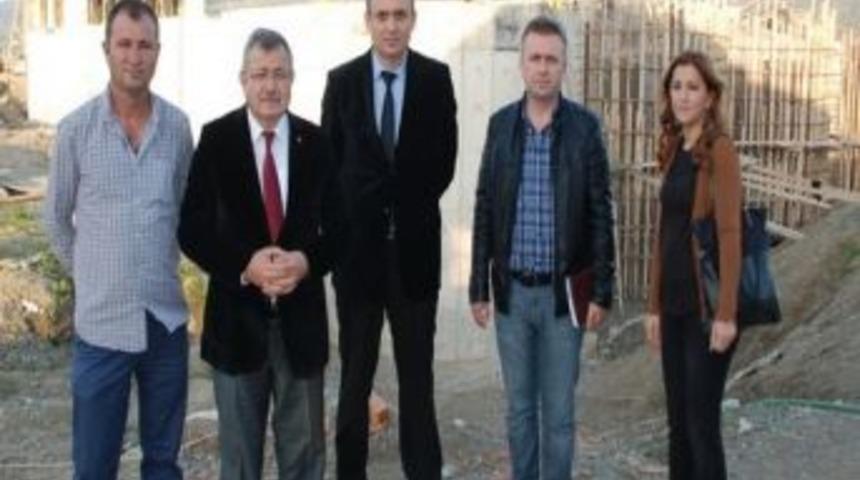 &Ccedil;aycuma&rsquo;da Su Arıtma İnşaatı Devam Ediyor