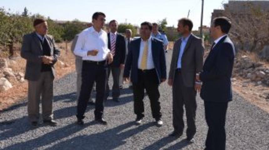 Kaymakam Keklik K&ouml;y Yollarını Ve Okul Inşaatını Inceledi