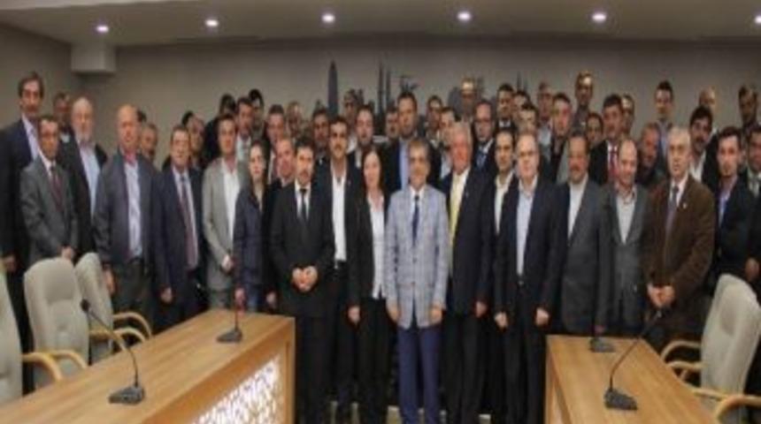 Yenişehir&rsquo;deki 24 Stk'dan Ercan &Ouml;zel'e Destek